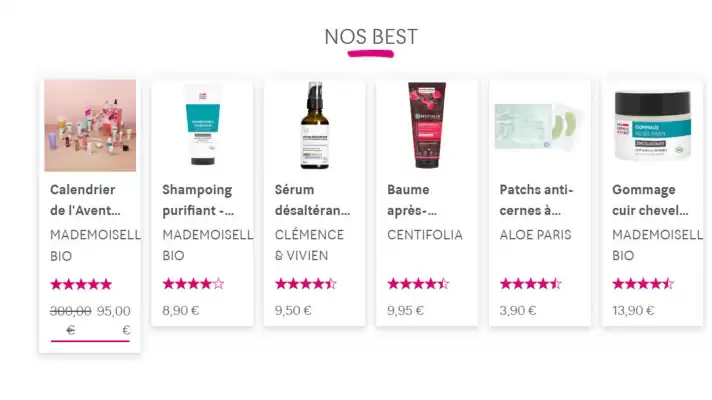 Catalogue Mademoiselle Bio (valable jusqu'au 23-11)