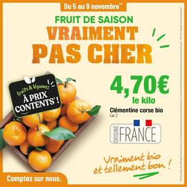 Catalogue Les Comptoirs de la Bio page 1