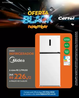 Folheto Lojas Certel (válido até 30-11)