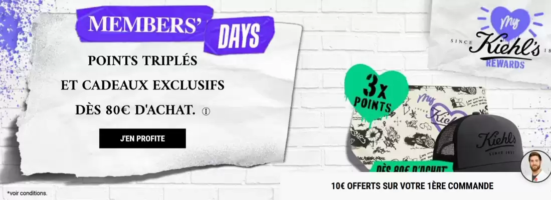 Catalogue Kiehl's (valable jusqu'au 23-11)