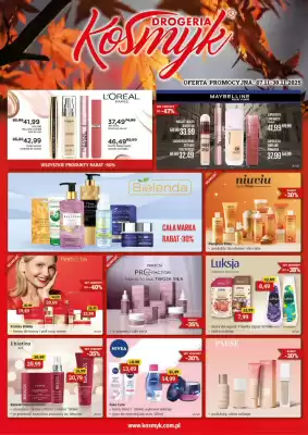 Drogeria Kosmyk gazetka (ważność do 30-11)