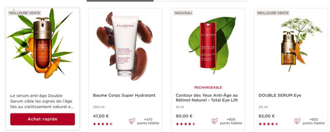 Catalogue Clarins page 1