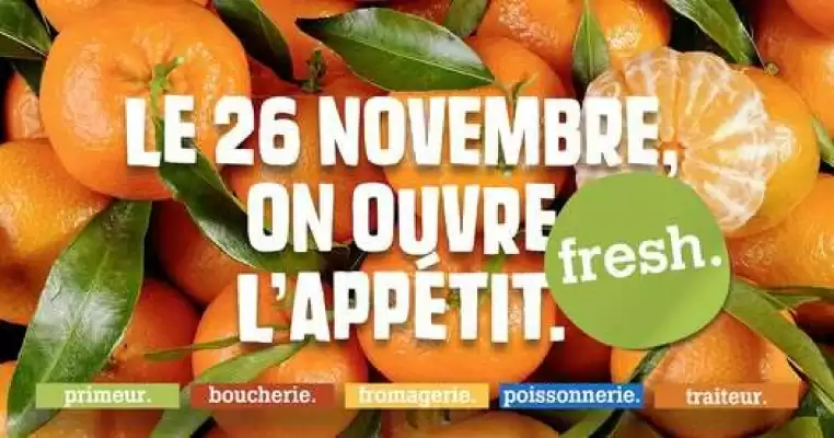Catalogue Fresh (valable jusqu'au 26-11)