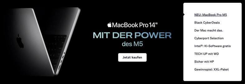 Cyberport Prospekt Seite 1