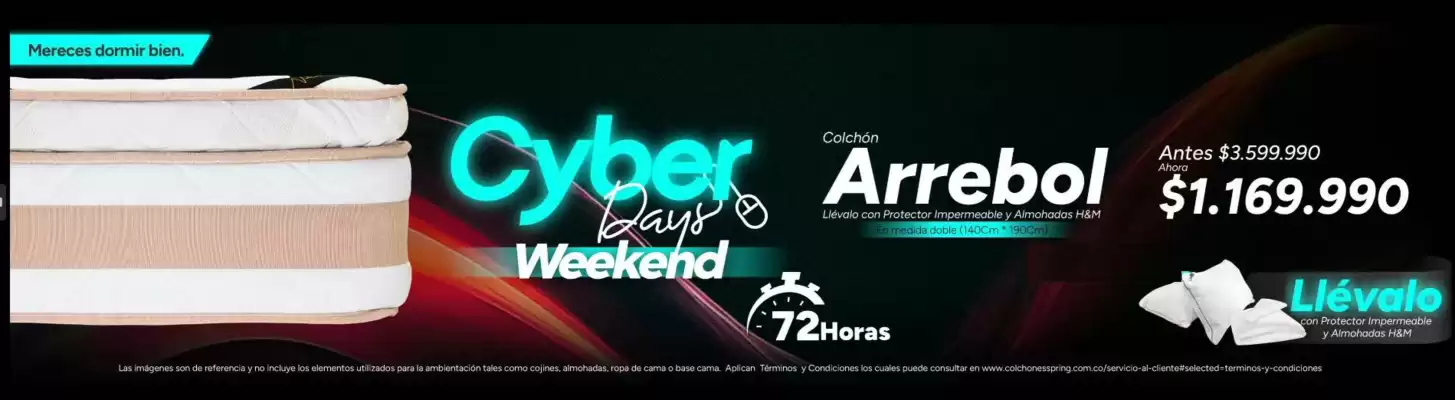 Catálogo Colchones Spring (válido hasta 7-11)