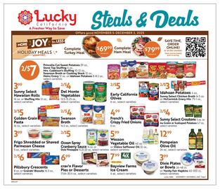 Lucky Supermarkets weekly ad Page 1