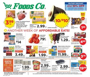 Foods Co weekly ad week 45 Page 1