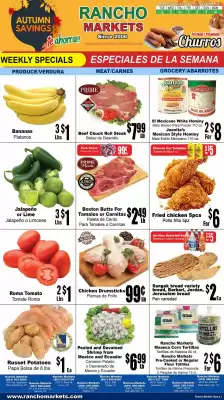 Rancho Markets weekly ad (valid until 10-11)