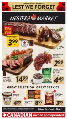 Nesters Market flyer (valid until 19-11)