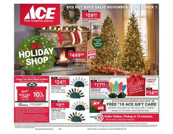 Ace Hardware flyer Page 1