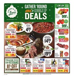 Lowes Foods weekly ad week 45 Page 1