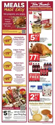 Tom Thumb weekly ad (valid until 11-11)