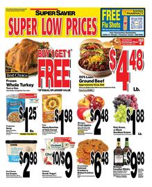 Super Saver weekly ad week 45 Page 1