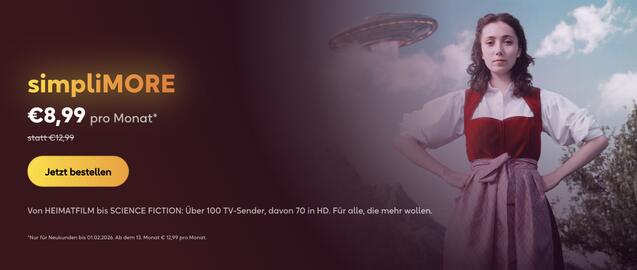 SimpliTV Flugblatt Seite 1