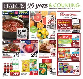 Harp's Market weekly ad week 45 Page 1
