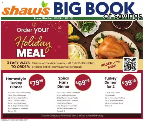 Shaw's flyer (valid until 12-12)