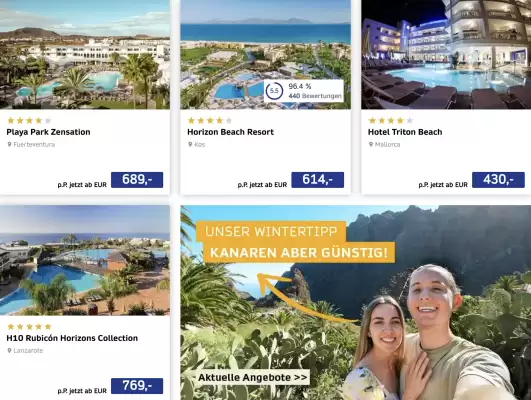 Neckermann Reisen Flugblatt (gültig bis 17-11)