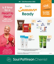 Soul Pattinson Chemist catalogue Page 1