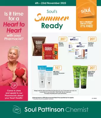 Soul Pattinson Chemist catalogue (valid until 23-11)