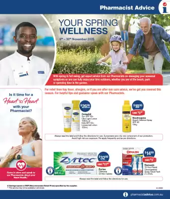 Pharmacist Advice catalogue