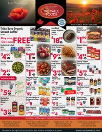 Tru Value Foods flyer week 45 Page 1