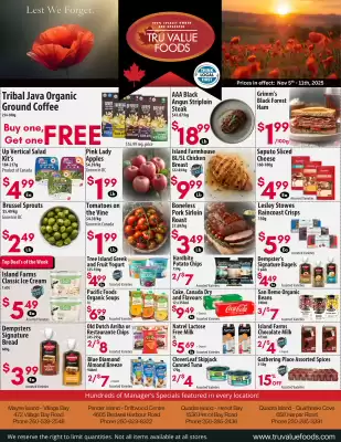 Tru Value Foods flyer (valid until 11-11)