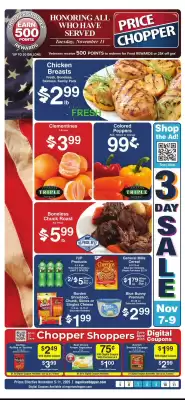 Price Chopper weekly ad (valid until 11-11)