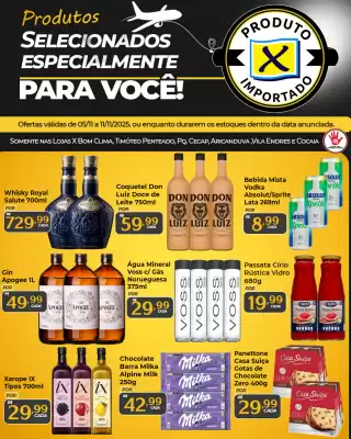 Folheto X Supermercados (válido até 11-11)