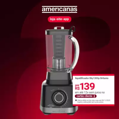 Encarte Lojas Americanas (válido até 9-11)