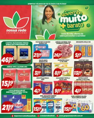 Catálogo Nossa Rede Supermercados (válido até 8-11)