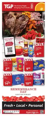 TGP The Grocery People flyer (valid until 11-11)