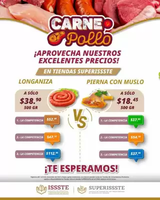Catálogo SuperISSSTE (válido hasta 9-11)