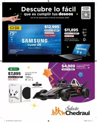 Folleto Chedraui (válido hasta 9-11)