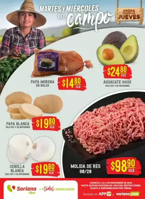 Folleto Soriana Híper (válido hasta 6-11)