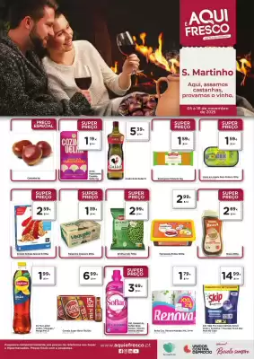 Folheto Aqui é fresco (válido até 16-11)