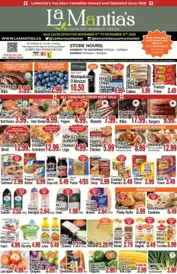 Lamantia's flyer (valid until 12-11)