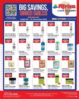 Africa Cash and Carry catalogue (valid until 11-11)