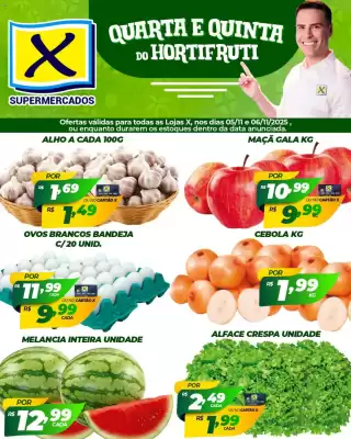Folheto X Supermercados