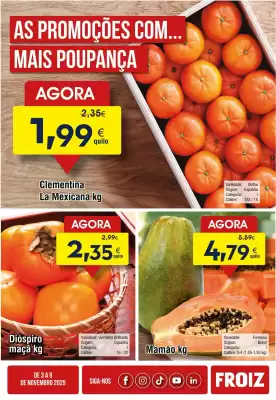 Folheto Froiz (válido até 9-11)