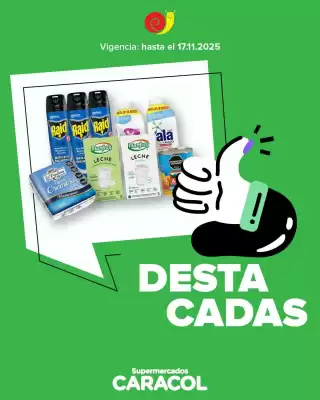 Catálogo Supermercados Caracol (válido hasta 17-11)