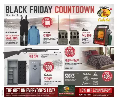 Cabela's flyer (valid until 20-11)