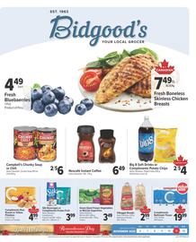 Bidgood's flyer week 45 Page 1