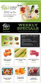 Pete's Fine Foods flyer week 45 Page 1