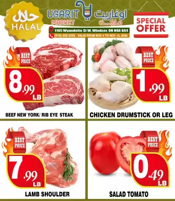 Ugarit Market flyer (valid until 12-11)