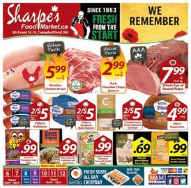Sharpe's Food Market flyer week 45 Page 1