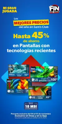 Catálogo Sam's Club (válido hasta 5-11)