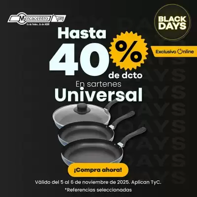 Catálogo MercaCentro (válido hasta 6-11)