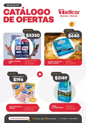 Catálogo Supermercados Tadicor (válido hasta 11-11)
