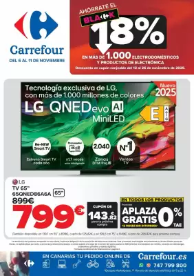 Folleto Carrefour (válido hasta el 11-11)
