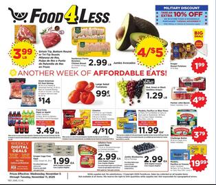 Food 4 Less weekly ad week 45 Page 1